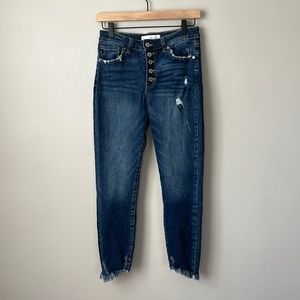 Kancan Estilo Jeans Button Fly Size 5/26